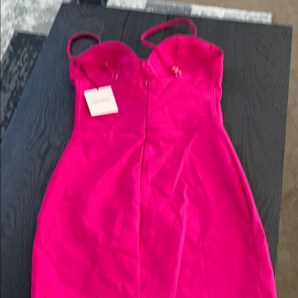 superdown Oliviah Bustier Mini Dress in Hot Pink - Picture 5 of 6